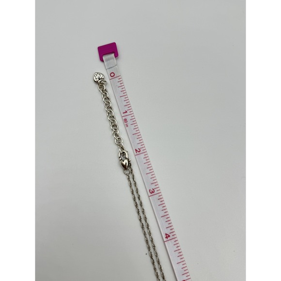 Brighton Castillo Crystal Silver Plated Necklace Mystic Wand Pendant Fantasy - Picture 7 of 8